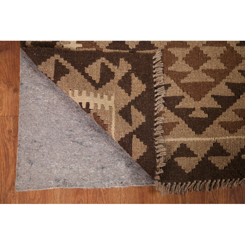 Reversible Wool Kilim Area Rug 3x5
