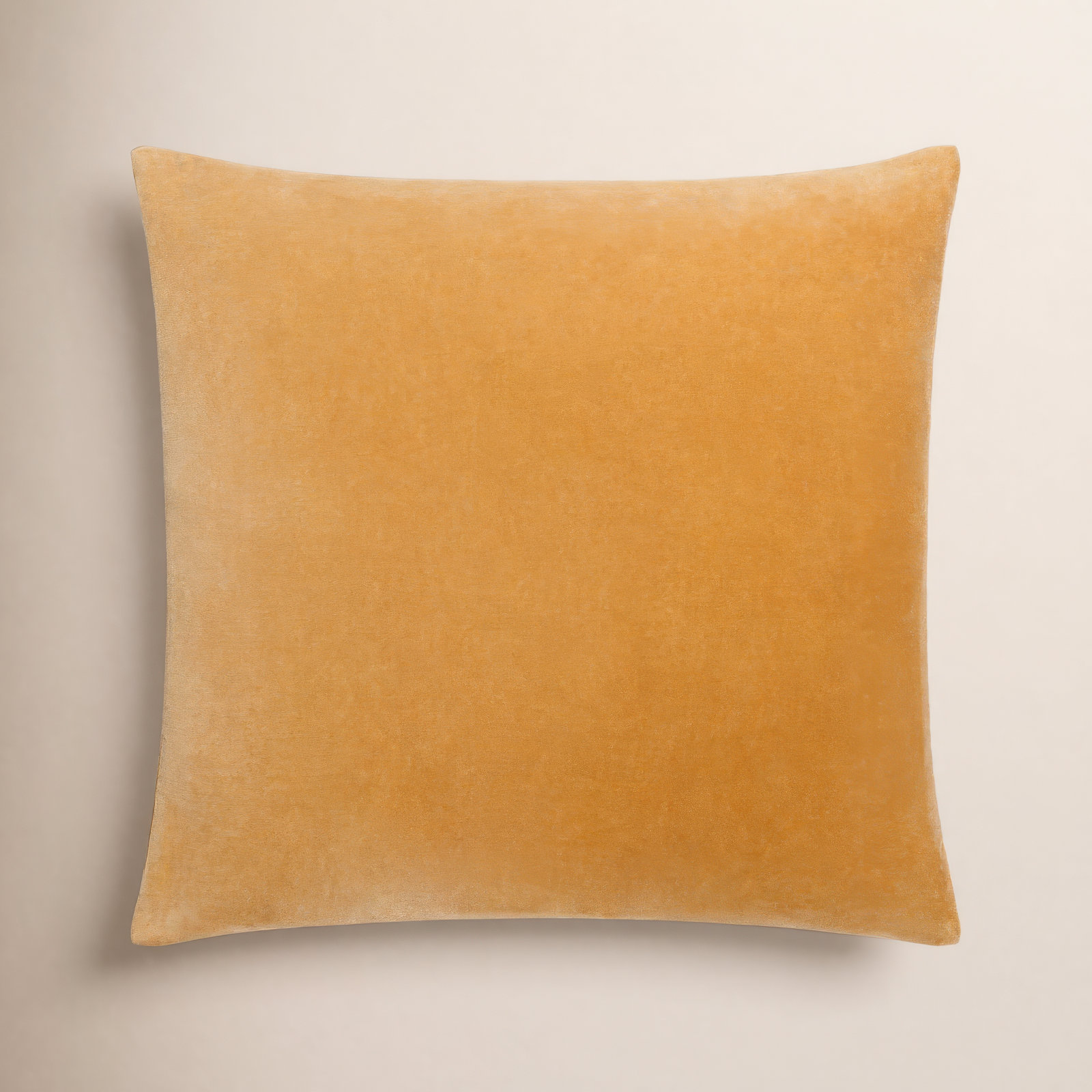 Denny Cotton Throw Pillow, Dark Blue, Down, Square 20"