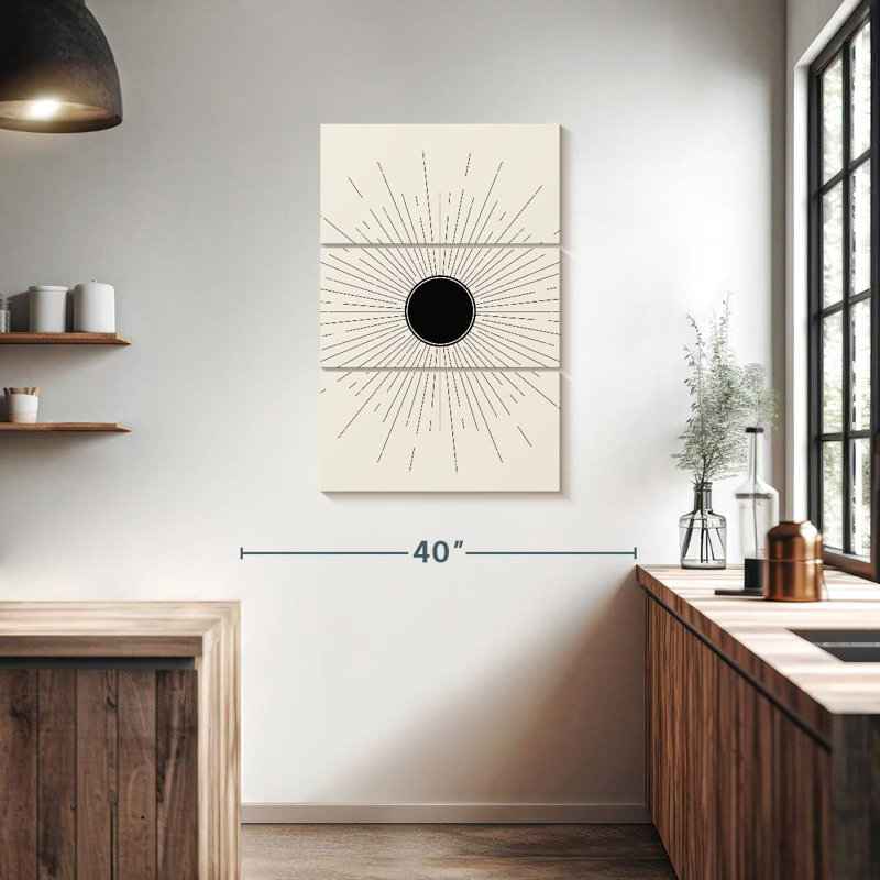 Adella Boho Sun I, 38" H x 24" W