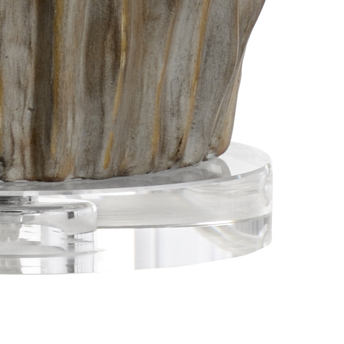 Frederick Cooper Saguaro 32" Table Lamp, Gray/Taupe Glaze