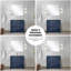 Meuble-lavabo avec plateau en marbre de culture-937939920
