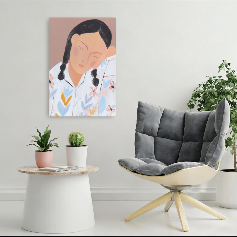 14 abstrait contemporain, reproduction d'art mural, H 36 po x l 24 po