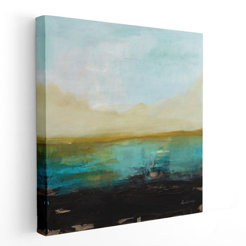 Landing - reproduction d'art sur toile, H 12 po x l 12 po