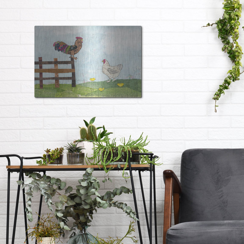 " On The Farm I " by Courtney Prahl, 12" H x 16" W
