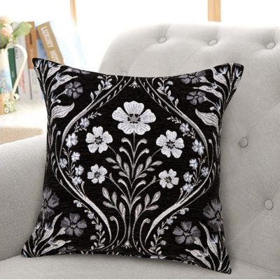 Akena Floral Square Cushion With Filling
