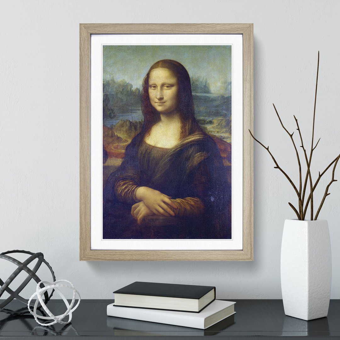 The Mona Lisa by Leonardo Da Vinci - Picture Frame Painting