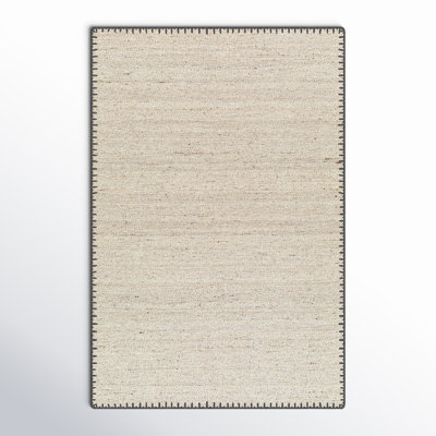 Jayde Handmade Wool Beige/Gray Rug