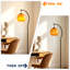 Lampe sur pied arquée 59 "avec ampoule
