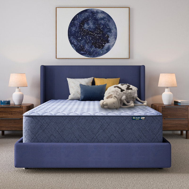 Five Star Mattress Sleep to Go 14" Firm Mattress in a Box, California King