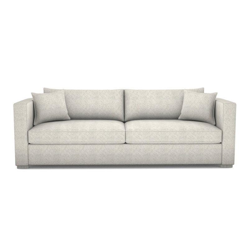 Canapé Brandt, Métal Tuck, Gris colombe