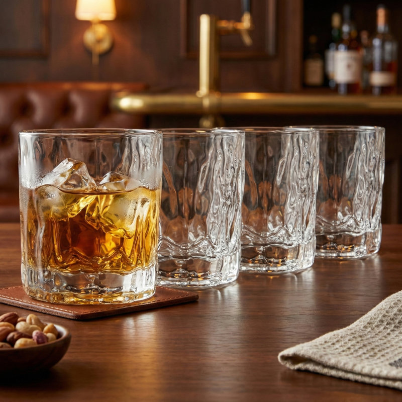 Bar Uptown - 10 oz Deux verres à whisky Rock Rock Spinning