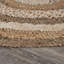 Tapis d'intérieur en jute / sisal tressé à la main brun / beige / ivoire Douros-764814141