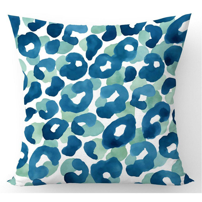 Hejira Animal Print Square Throw Cushion
