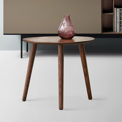 Wood Pebble Shaped Low coffee table