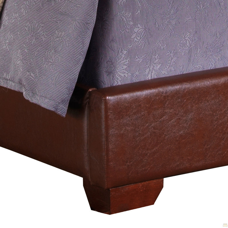 Queen  Bed, Light Brown, Queen
