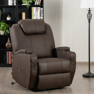 Fauteuil inclinable massant et chauffant