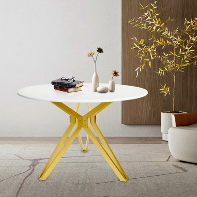 Set of 3 Gold Metal Table Legs Suction Cup Table Base for Dining Coffee Accent