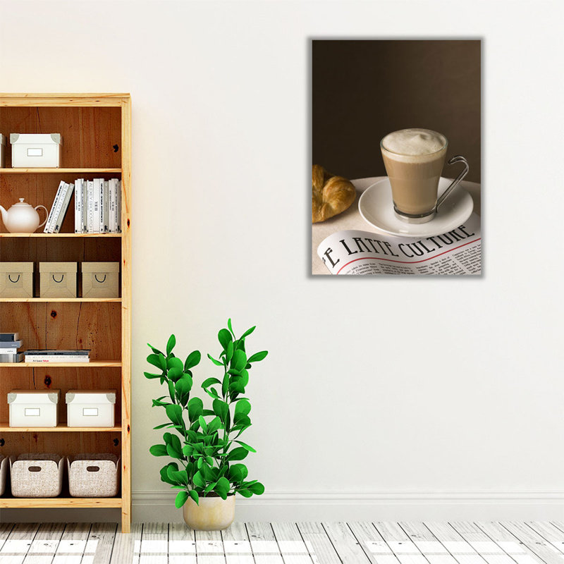 Cappuccino 3 - Canvas Print Wall Art, 32" H x 24" W