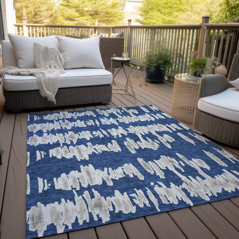Tapis intérieur / extérieur Maliana, Rectangle 9 pi x 12 pi