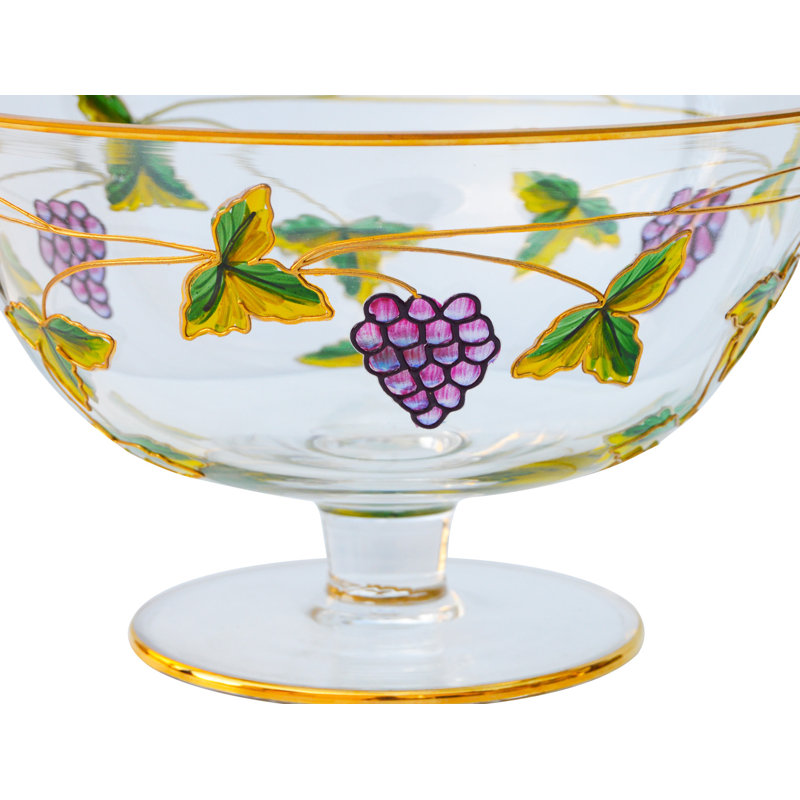 Handmade Glass Decorative Bowl