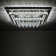 Jaclynn Modern Crystal LED Flush Mount Ceiling Light Fixture