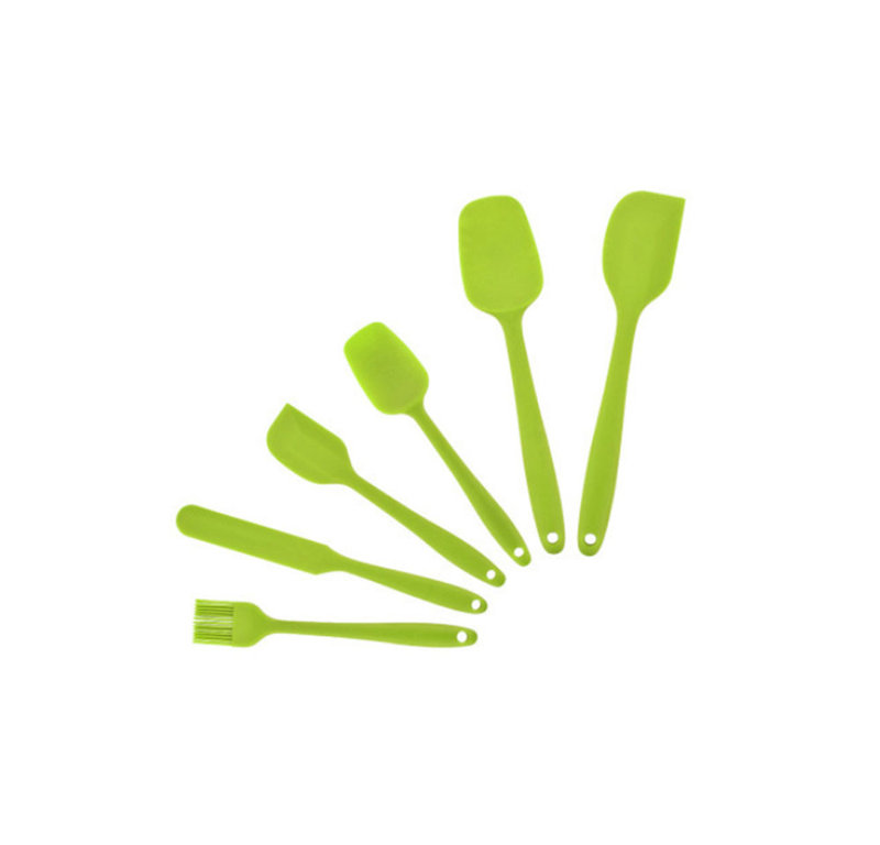Belfry Kitchen Tamarisk 6 Utensil Set, Green