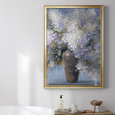 " Lavender Explosion Revisited " Painting Print