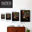 Impression encadrée Demure Dutch Floral I-Premium - prêt à être accroché - aucun clou requis-107998448-107998449