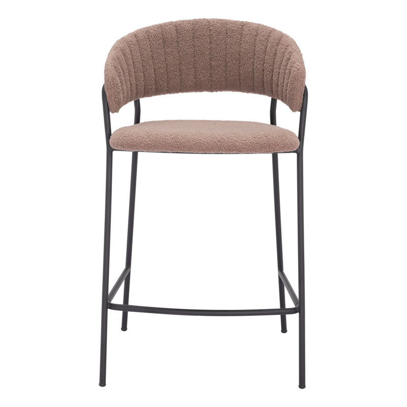Mariam Stool, Brown, Counter Stool (26" Seat Height)