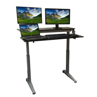 Adjustable Metal Base Standing Desk