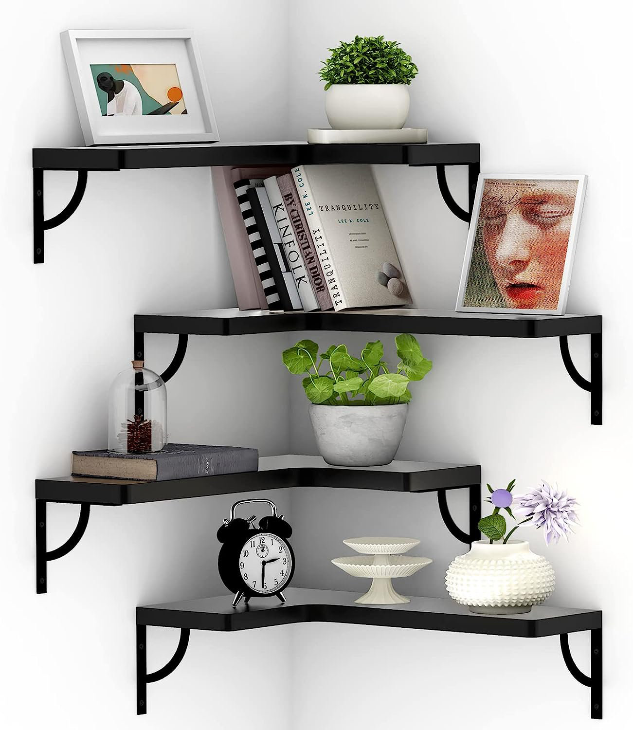 Everly Quinn Shipe Corner Shelf Wayfair