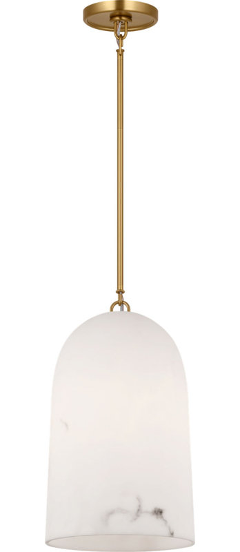 Savina Pendant, Burnished Brass, 72.88" H x 18.13" W x 18.13" D