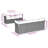  Garden Sofa Set Grey, Dark Grey