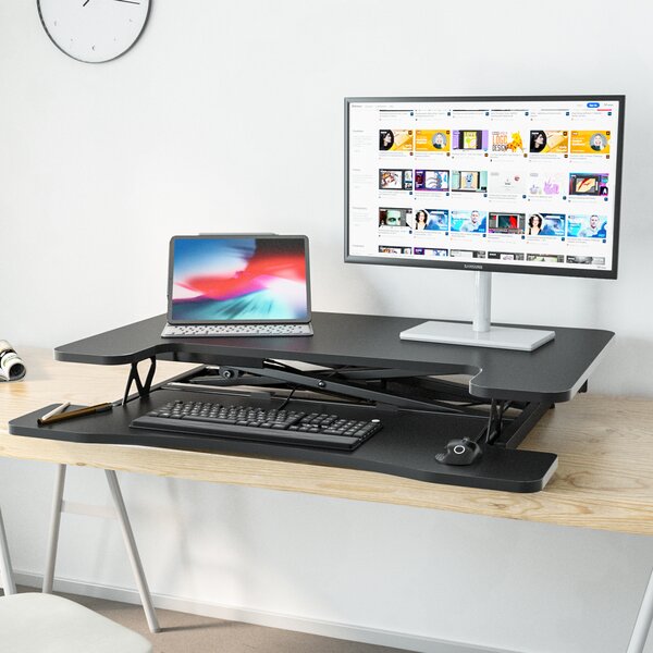 Inbox Zero Dorazio 47.24'' Gaming Computer Desk with Monitor Stand