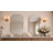 Scalloped Brushed Nickel Bathroom Mirror Decorative Silver Metal Framed Irregular Bathroom Vanity Mirror Wall Mounted 32 x 24''-1450270264-1450270244