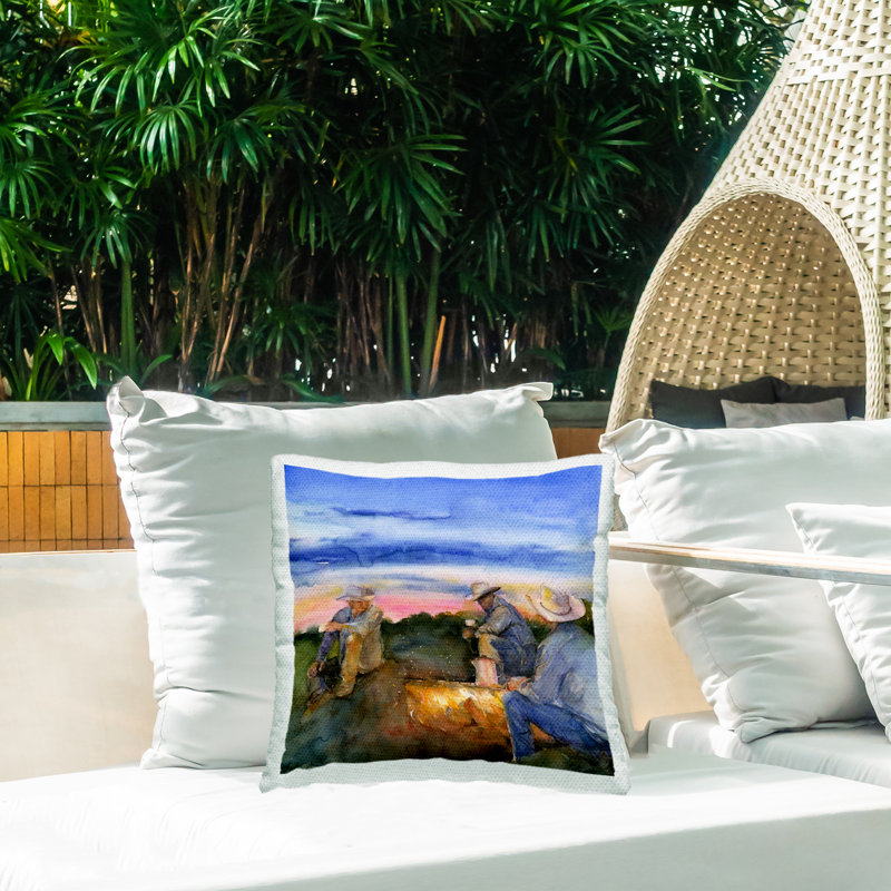 Outdoor Throw Pillow