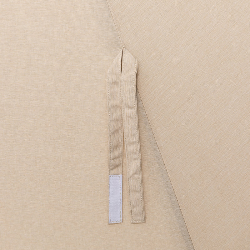 Parasol de marché Essa, Beige