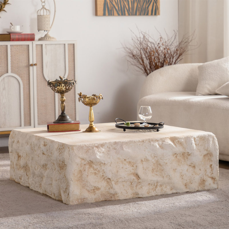 Table basse ronde Mid-Century