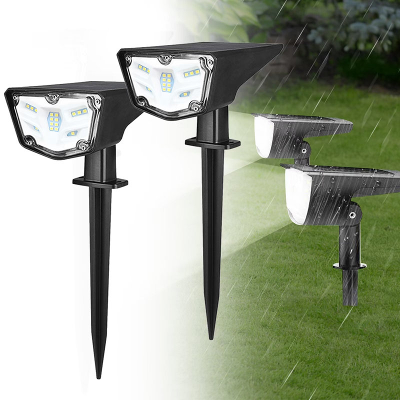 Solar Powered Integrated LED Spot Light Low Voltage Outdoor Waterproof