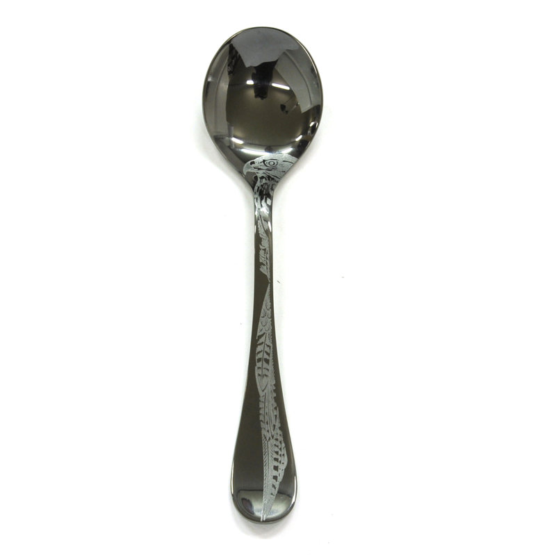 Cuillère à soupe Caccia - 24 pièces, Oro Nero