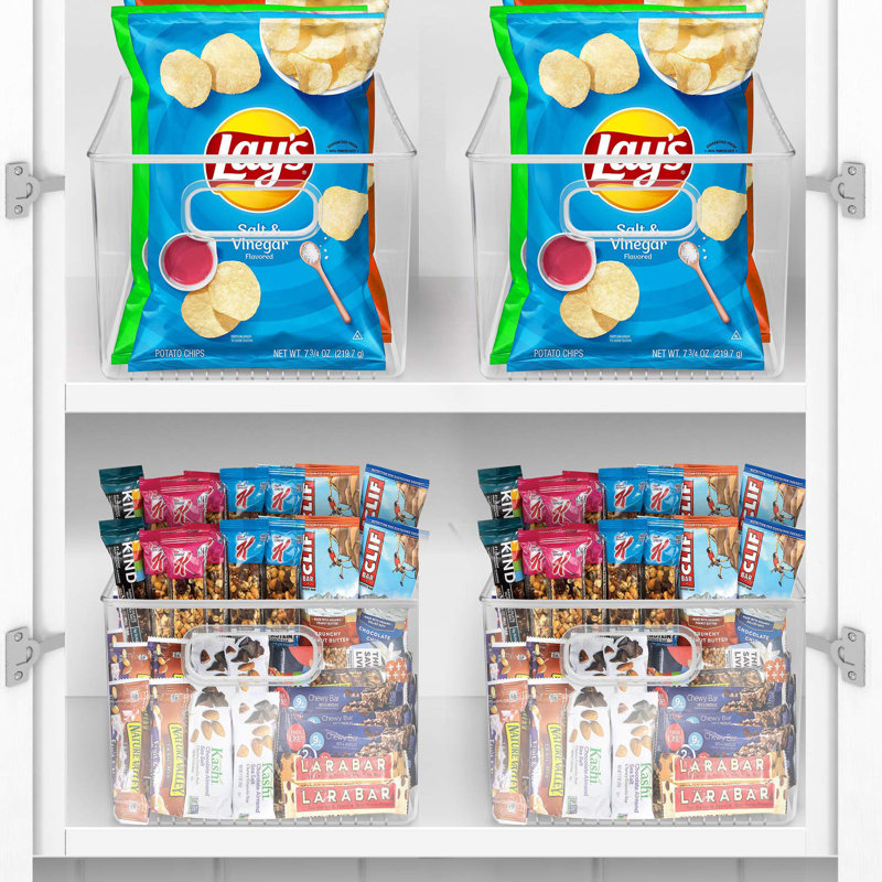 Organisateurs en plastique transparent 3 pièces