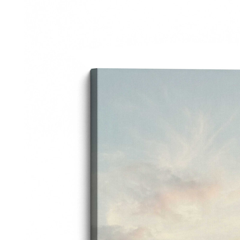 Coucher de soleil sur 66, reproduction d'art sur toile, 32 po x 48 po, Toile tendue
