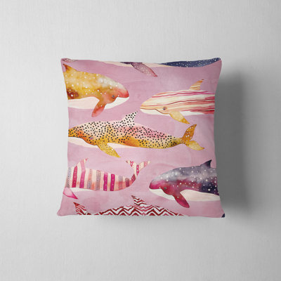 Housse de coussin Whale