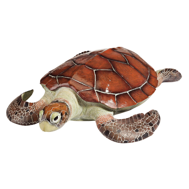 Flat Back Sea Turtle Statue