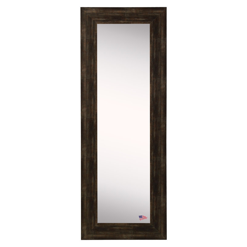 Arkansas Engineered Wood Flat Mirror, 63.5" H x 25.5" W