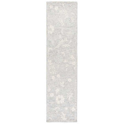 Metro 202 Hand Tufted 50% Wool; 30% Pet; 20% Cotton Floral Rug
