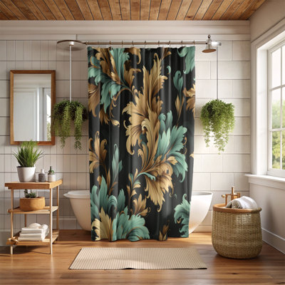 Rideau de douche Damask Opulence - Premium