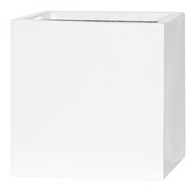 Bac à fleurs en fiberstone Caldello, Grand