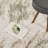 Serene Ivory & Green Abstract Shag Modern Rug-237298749-237298748