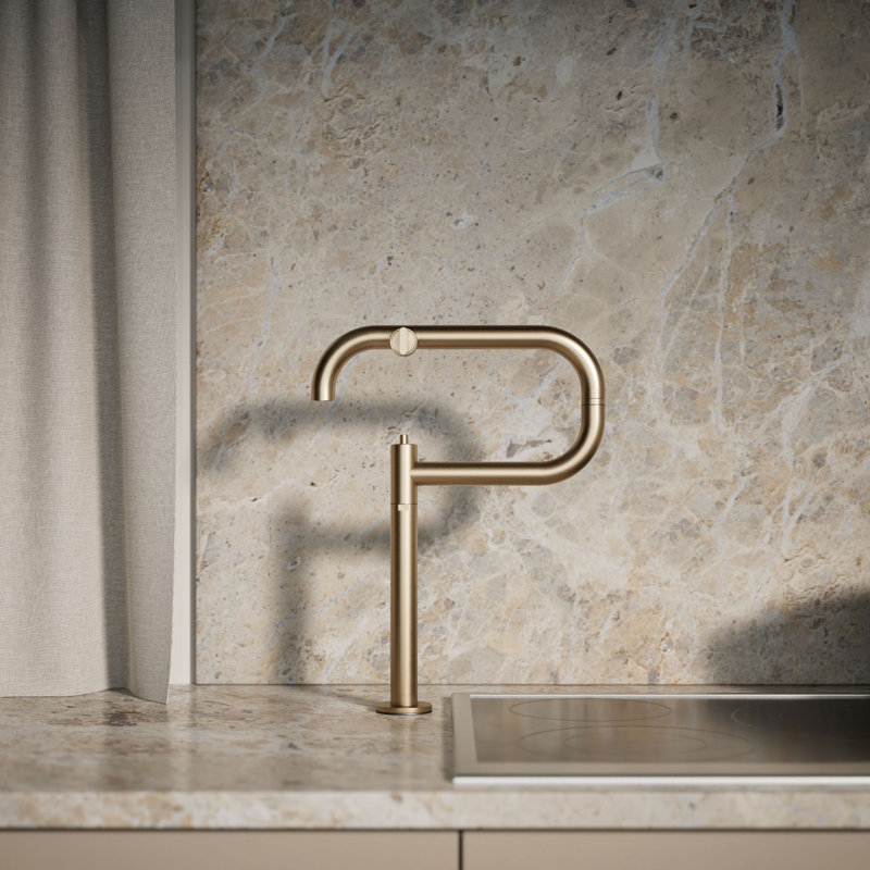 Components® Deck-Mount Pot Filler, Bronze